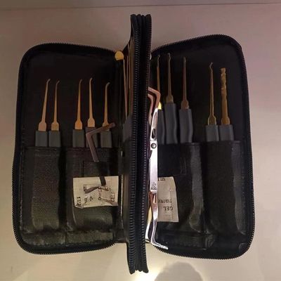 24PC 잠금사 용품 스테인리스 스틸 잠금 픽업 세트 편리한 잠금 열기