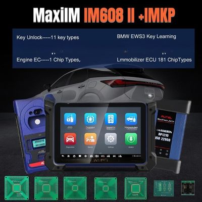 오텔 IM608 PRO II 자동차 키 프로그래머 플러스 IMKPA 액세서리 및 G-Box3 APB112 성능
