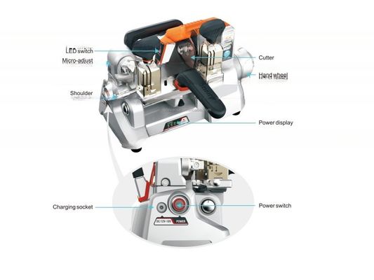 XC-009 작업 전압 110V/220V 및 1050 rpm 스핀드 속도