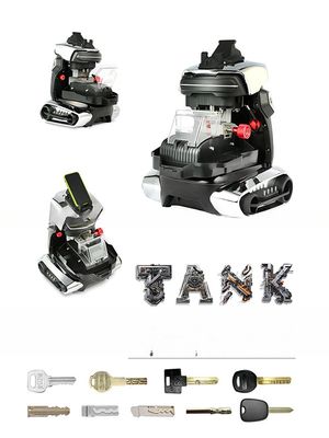 다기능 CNC 키 절단 기계 TANK 2 Pro와 함께 손쉽게 키 복제