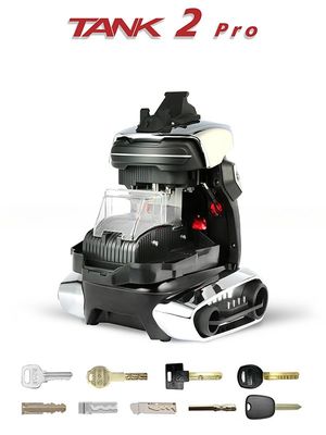 다기능 CNC 키 절단 기계 TANK 2 Pro와 함께 손쉽게 키 복제